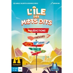 ASMODEE Jeu de société L'île des mots dits - 2 a 10 joueurs - Des 1