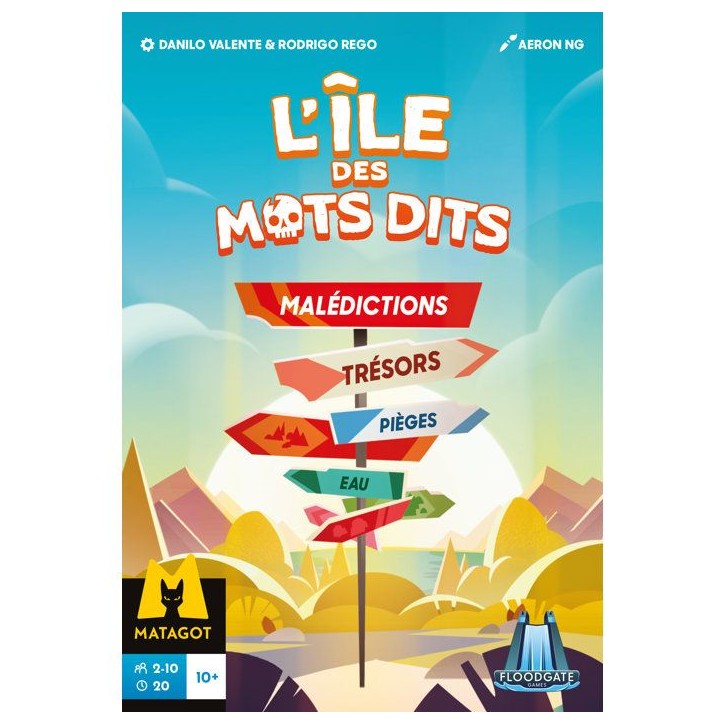 ASMODEE Jeu de société L'île des mots dits - 2 a 10 joueurs - Des 10 ans - Parties de 20 min - Jeu coopératif ou compétitif ASMODEE Jeu de société L'île des mots dits - 2 a 10 joueurs - Des 10 ans - Parties de 20 min - Jeu coopératif ou compétitif