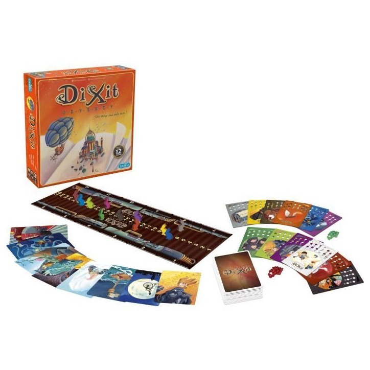 Libellud | Dixit Odyssey | Jeu de société | a partir de 8 ans | 3 a 6 joueurs | 30 minutes Libellud | Dixit Odyssey | Jeu de société | a partir de 8 ans | 3 a 6 joueurs | 30 minutes
