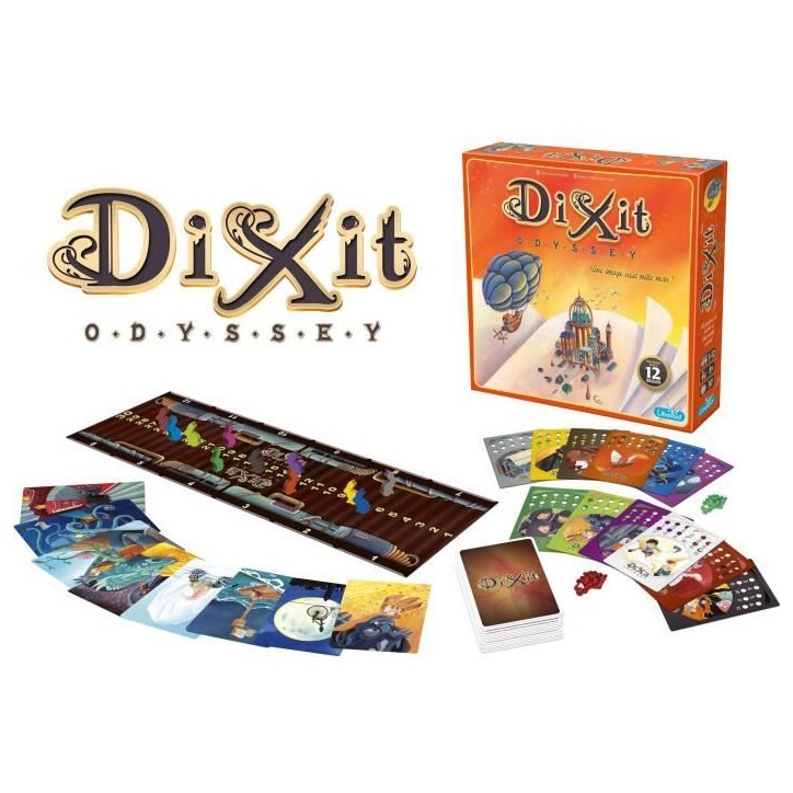 Libellud | Dixit Odyssey | Jeu de société | a partir de 8 ans | 3 a 6 joueurs | 30 minutes Libellud | Dixit Odyssey | Jeu de société | a partir de 8 ans | 3 a 6 joueurs | 30 minutes
