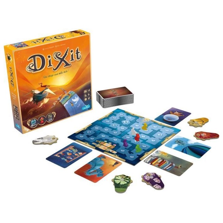 Libellud | Dixit | Jeu de société | a partir de 8 ans | 3 a 6 joueurs | 30 minutes Libellud | Dixit | Jeu de société | a partir de 8 ans | 3 a 6 joueurs | 30 minutes