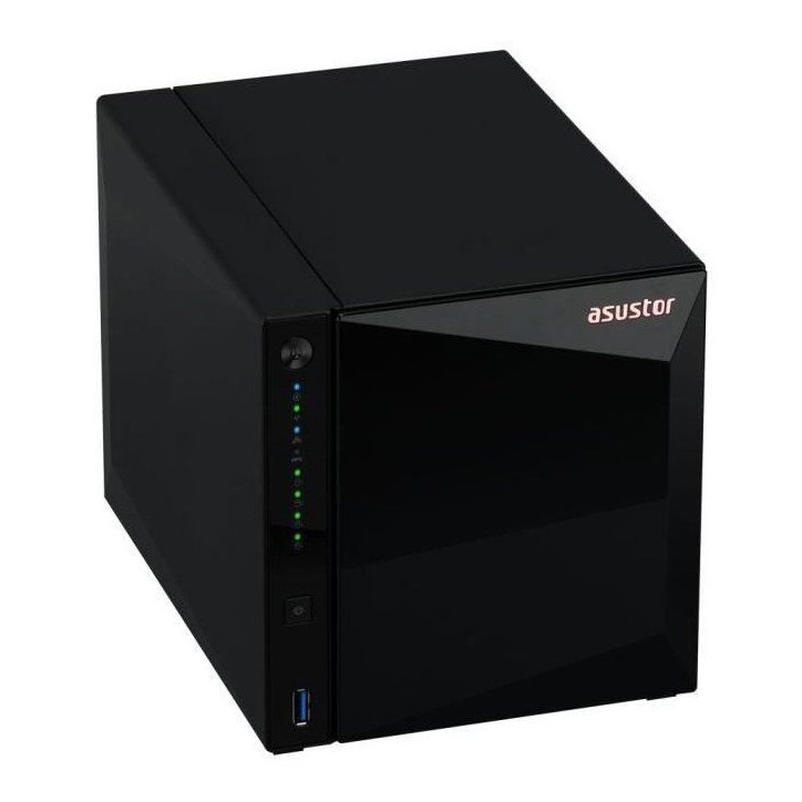Serveur NAS - ASUSTOR - AS3304T v2 Drivestor 4 Pro Gen2 - Quad-Core 1.7GHz - 2GB DDR4 - 2.5GbE - 4 baies Serveur NAS - ASUSTOR - AS3304T v2 Drivestor 4 Pro Gen2 - Quad-Core 1.7GHz - 2GB DDR4 - 2.5GbE - 4 baies
