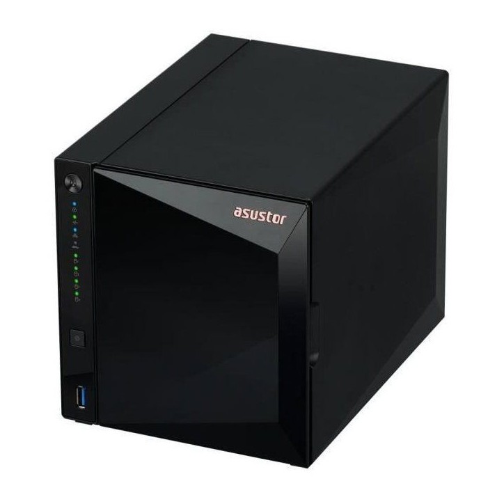 Serveur NAS - ASUSTOR - AS3304T v2 Drivestor 4 Pro Gen2 - Quad-Core 1.7GHz - 2GB DDR4 - 2.5GbE - 4 baies Serveur NAS - ASUSTOR - AS3304T v2 Drivestor 4 Pro Gen2 - Quad-Core 1.7GHz - 2GB DDR4 - 2.5GbE - 4 baies