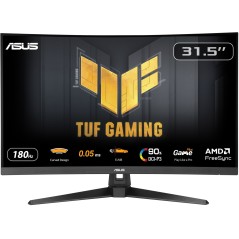 Ecran PC Gamer incurvé - ASUS TUF Gaming - 31,5 - QHD - 180Hz - Dalle