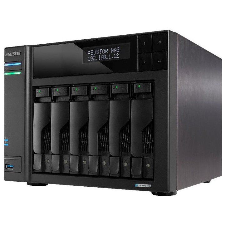 Serveur NAS - ASUSTOR - Lockerstor 2 Gen2 AS6702T V2 - 2 baies - 4 Go RAM
