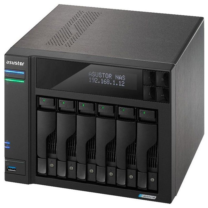 Serveur NAS - ASUSTOR - Lockerstor 2 Gen2 AS6702T V2 - 2 baies - 4 Go RAM