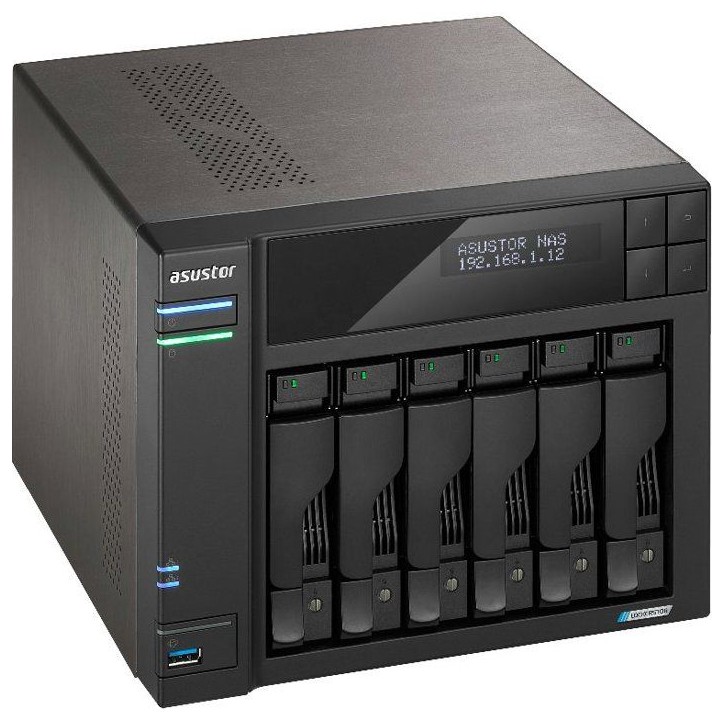Serveur NAS - ASUSTOR - Lockerstor 2 Gen2 AS6702T V2 - 2 baies - 4 Go RAM