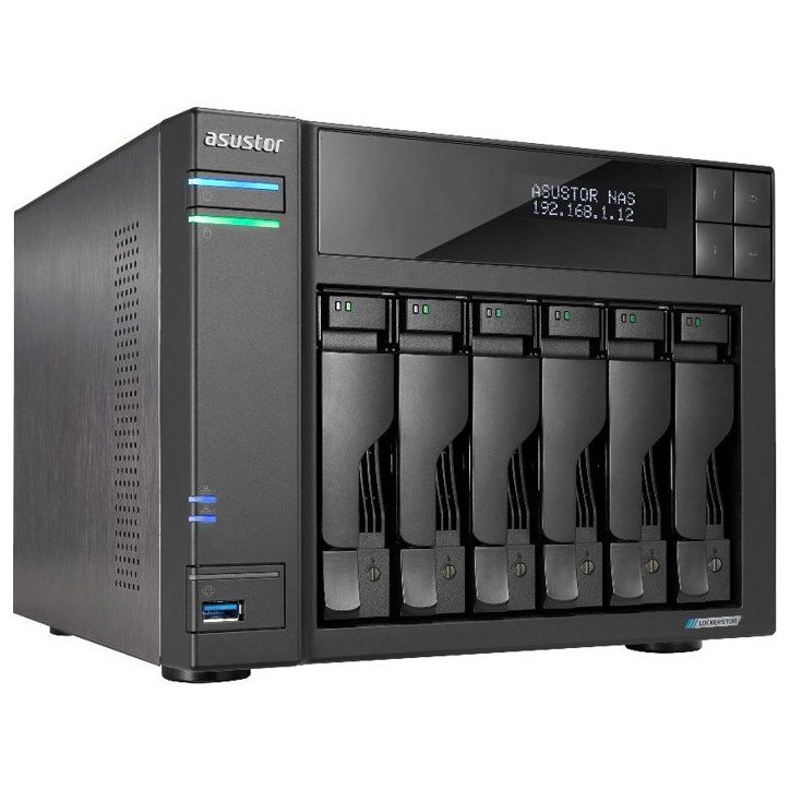 Serveur NAS - ASUSTOR - Lockerstor 2 Gen2 AS6702T V2 - 2 baies - 4 Go RAM