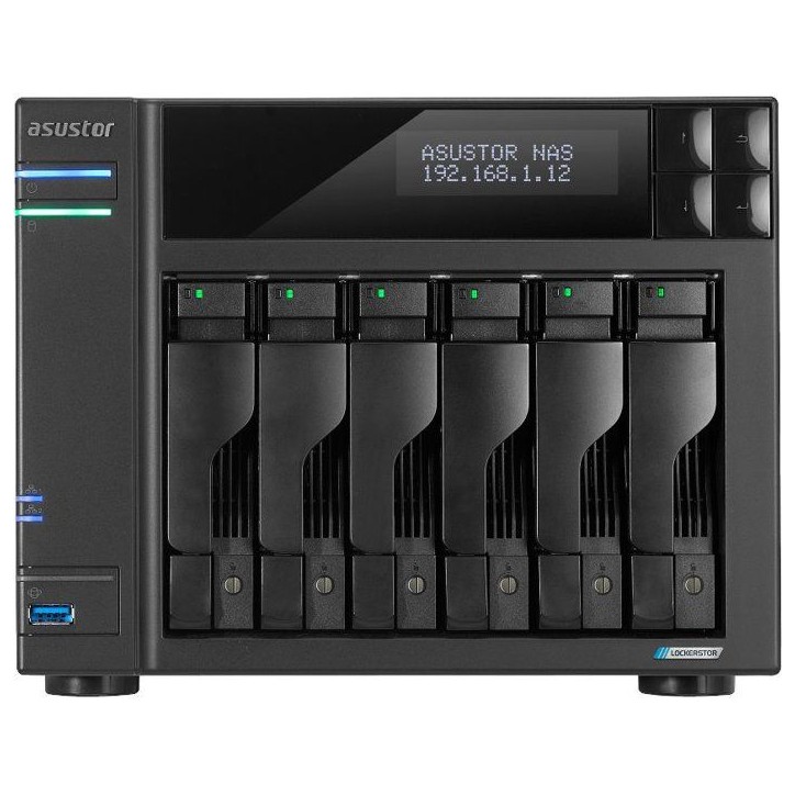 Serveur NAS - ASUSTOR - Lockerstor 2 Gen2 AS6702T V2 - 2 baies - 4 Go RAM