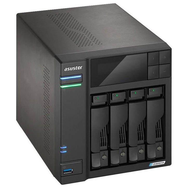 Serveur NAS - ASUSTOR - Lockerstor 4 Gen2 AS6704T V2 - 4 baies - 4 Go RAM Serveur NAS - ASUSTOR - Lockerstor 4 Gen2 AS6704T V2 - 4 baies - 4 Go RAM