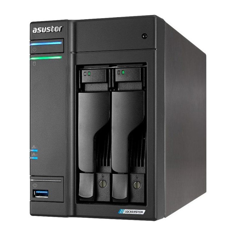 Serveur NAS - ASUSTOR - Lockerstor 6 Gen2 AS6706T - 6 baies - 8 Go RAM