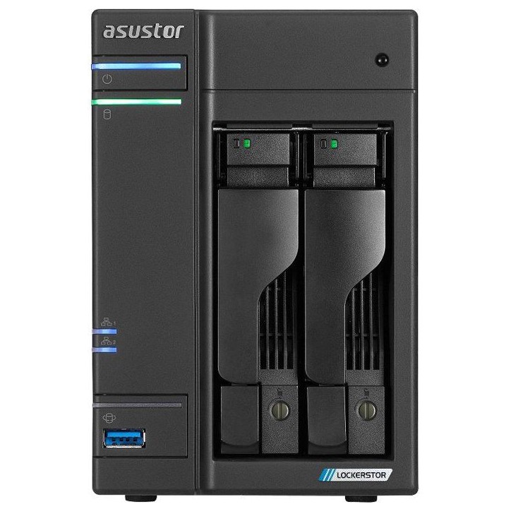 Serveur NAS - ASUSTOR - Lockerstor 6 Gen2 AS6706T - 6 baies - 8 Go RAM Serveur NAS - ASUSTOR - Lockerstor 6 Gen2 AS6706T - 6 baies - 8 Go RAM