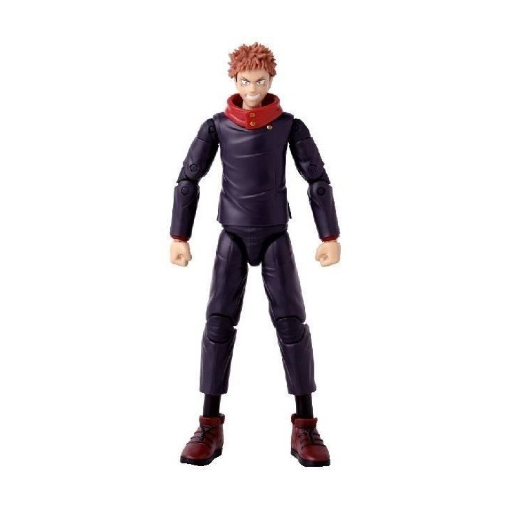 Figurine Anime Heroes 17 cm articulée - Itadori Yuji Black Flash - BANDAI - Anime Heroes - Jujutsu Kaisen