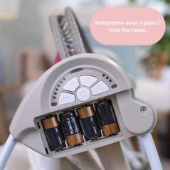 INGENUITY Balancelle bébé électrique portable Soothe 'n Delight™