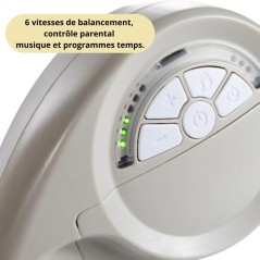 INGENUITY Balancelle bébé électrique portable Soothe 'n Delight™