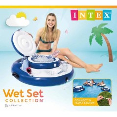 Glaciere gonflable - INTEX - Glaciere Gonflable flottante pour piscine
