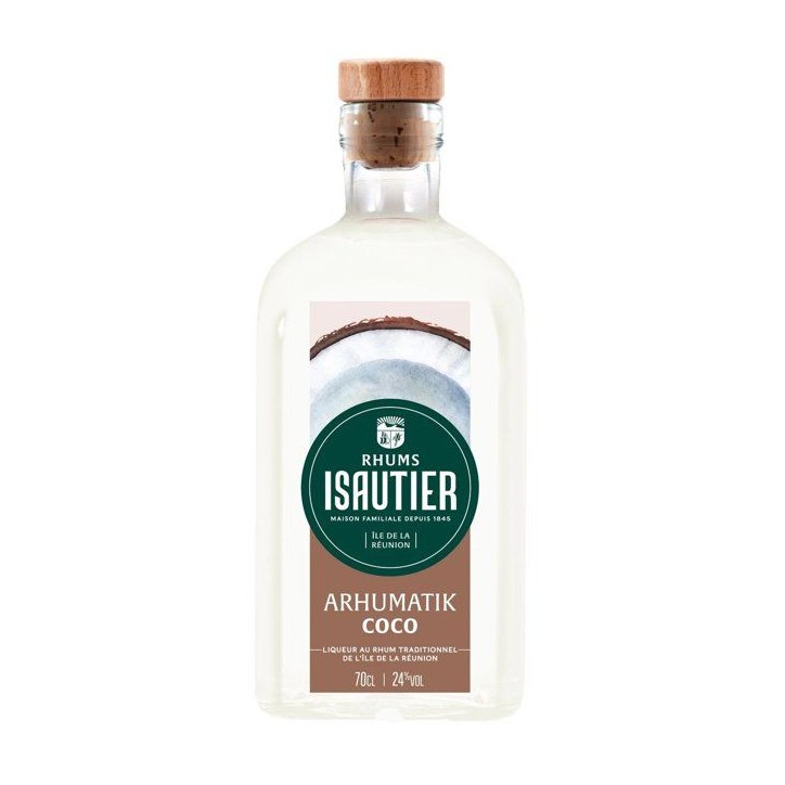 Isautier - Arhumatic Coco - Rhum - 24,0% Vol. - 70cl