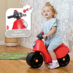 Scooter Strada - FALK - Guidon directionnel avec klaxon - Larges roues