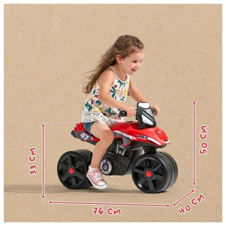 Draisienne Moto Racing Team - FALK - Larges roues et Guidon directionnel - Fabriqué en France - 40% de plastique recyclé - Des Draisienne Moto Racing Team - FALK - Larges roues et Guidon directionnel - Fabriqué en France - 40% de plastique recyclé - Des