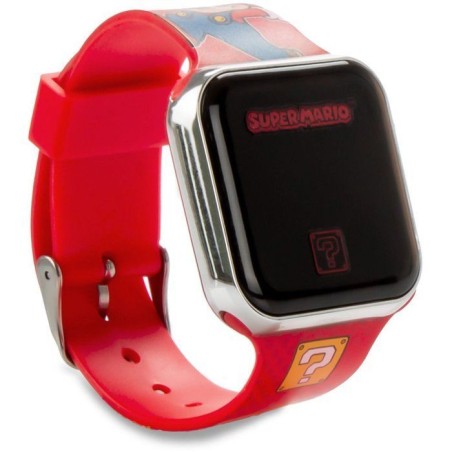 Montre LED - KIDS LICENSING - Super Mario - Des 4 ans - Rouge