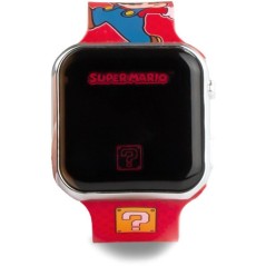 Montre LED - KIDS LICENSING - Super Mario - Des 4 ans - Rouge