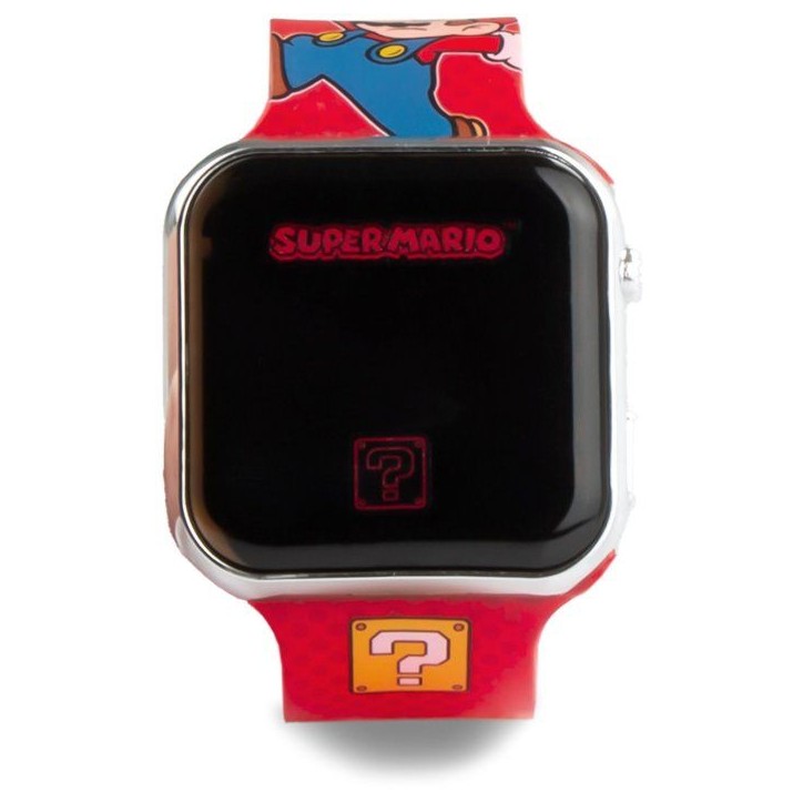 Montre LED - KIDS LICENSING - Super Mario - Des 4 ans - Rouge Montre LED - KIDS LICENSING - Super Mario - Des 4 ans - Rouge
