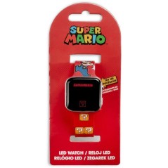 Montre LED - KIDS LICENSING - Super Mario - Des 4 ans - Rouge