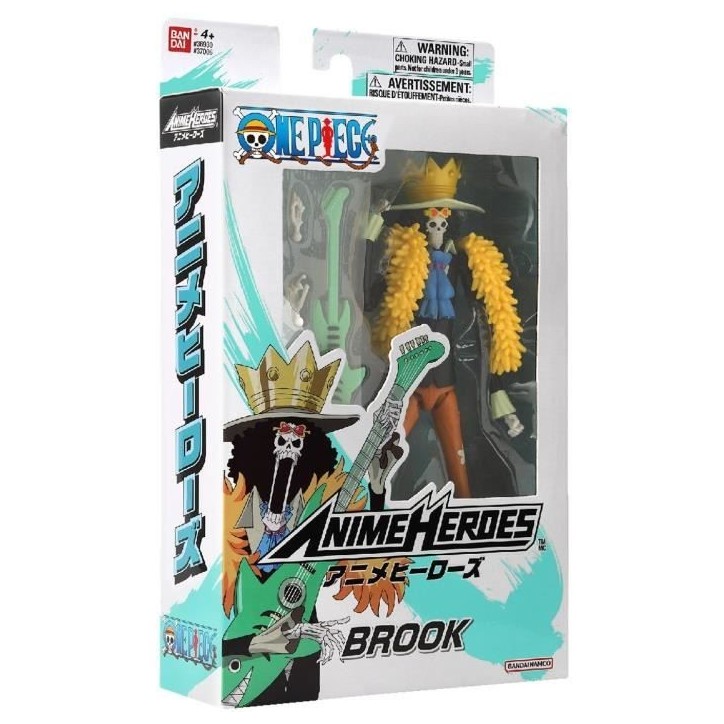 Figurine Anime Heroes - Bandai - One Piece - Brook - 17 cm Figurine Anime Heroes - Bandai - One Piece - Brook - 17 cm