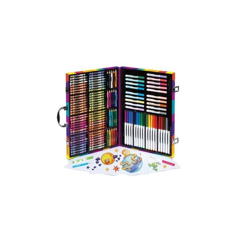 Malette de coloriage - CRAYOLA - Inspiration Art Case - Coffret créat