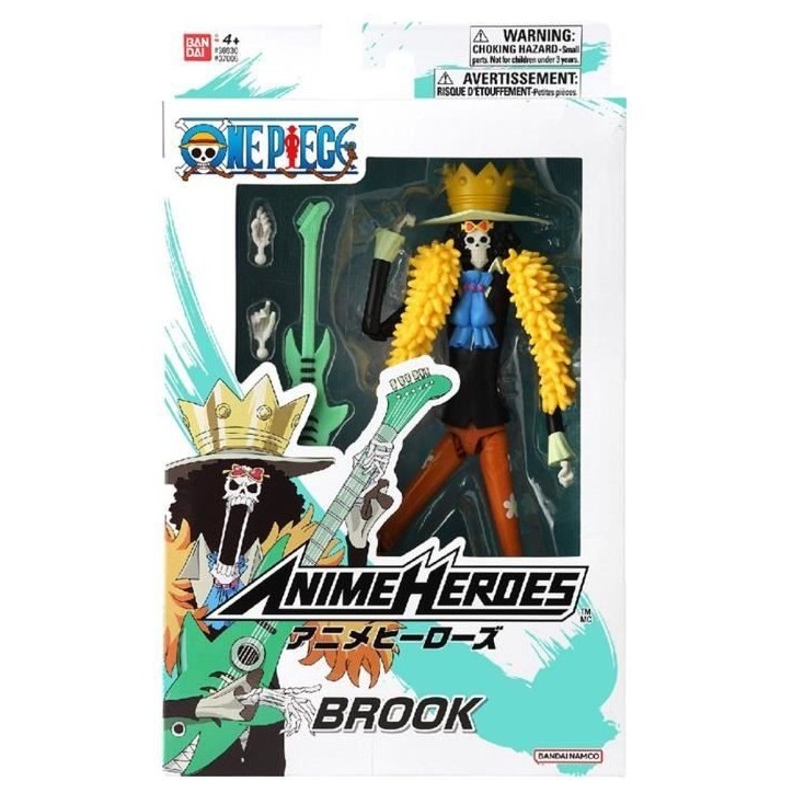 Figurine Anime Heroes - Bandai - One Piece - Brook - 17 cm Figurine Anime Heroes - Bandai - One Piece - Brook - 17 cm