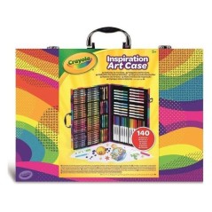 Malette de coloriage - CRAYOLA - Inspiration Art Case - Coffret créatif - 140 pieces - Des 4 ans