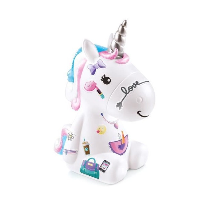 La Famille Licorne, Figurines de Maman licorne lumineuse et des deux bébés a décorer - OFG 287 Canal Toys La Famille Licorne, Figurines de Maman licorne lumineuse et des deux bébés a décorer - OFG 287 Canal Toys