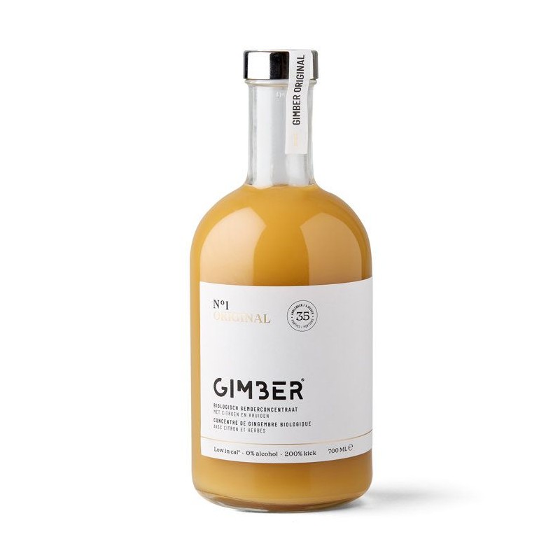 Gimber - N°1 - Original - Concentré de gingembre biologique avec cit