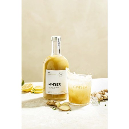 Gimber - N°1 - Original - Concentré de gingembre biologique avec citron et herbes - 700 ml - Bio