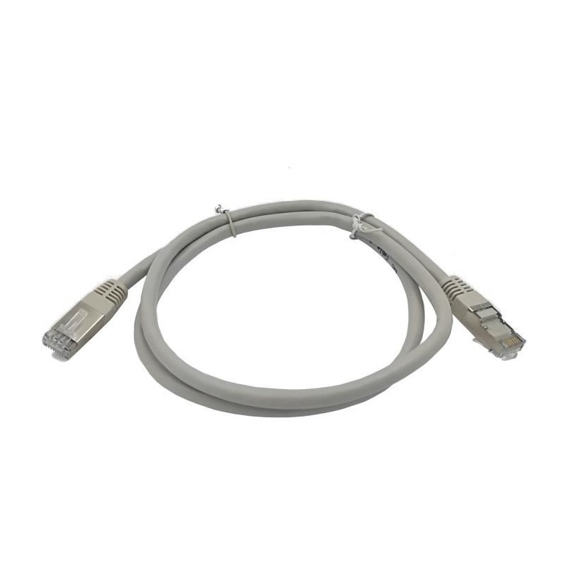 Câble RJ45 - LINEAIRE - PCC6FB - Cat.6 - Blindé - F/UTP - 1m