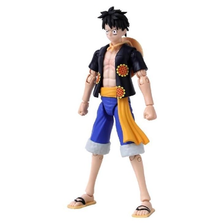 Figurine Anime Heroes - Bandai - One Piece - Luffy (Dressrosa) - 17 cm