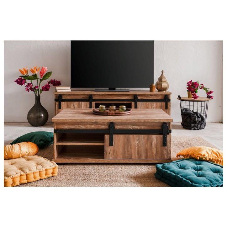 Table basse - MARRAKESCH - Rectangulaire - Chene - 100 x 40 x 60 cm Table basse - MARRAKESCH - Rectangulaire - Chene - 100 x 40 x 60 cm