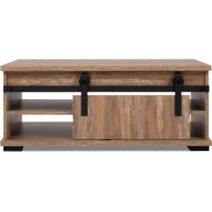 Table basse - MARRAKESCH - Rectangulaire - Chene - 100 x 40 x 60 cm
