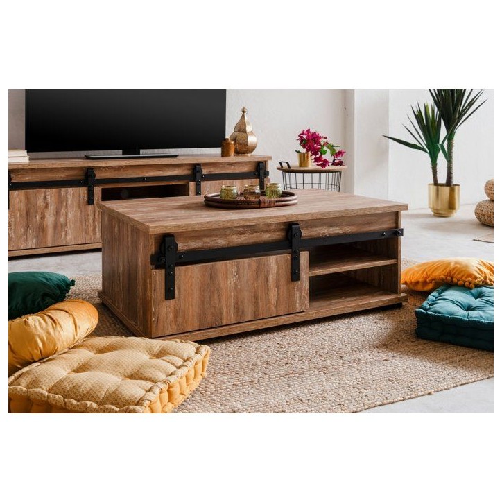 Table basse - MARRAKESCH - Rectangulaire - Chene - 100 x 40 x 60 cm Table basse - MARRAKESCH - Rectangulaire - Chene - 100 x 40 x 60 cm