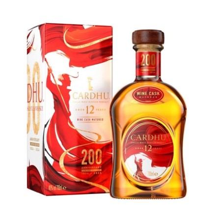 Cardhu Single Malt Scotch - Whisky 12 ans - 200th Anniversary - 40,0 %