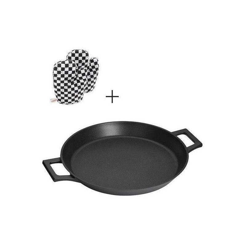 Sauteuse - INOXIBAR - Absolut Black 32 cm - aluminium fondu - antiadh