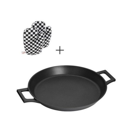 Sauteuse - INOXIBAR - Absolut Black 32 cm - aluminium fondu - antiadh