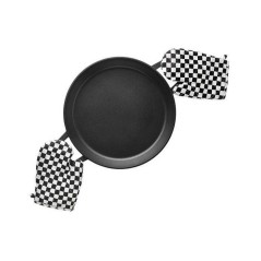Sauteuse - INOXIBAR - Absolut Black 32 cm - aluminium fondu - antiadhésif Greblon - induction