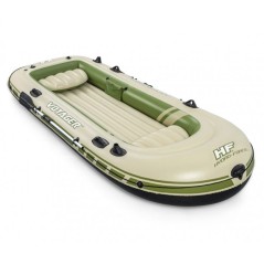BATEAU GONFLABLE VOYAGERA© X4 SET HYDRO-FORCEA©, 350 X 145 CM, 4 ADULTES