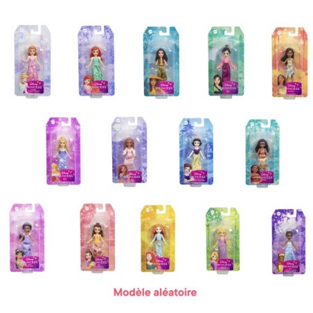 Figurine Disney Princesses 9cm - Mattel - Modele selon disponibilité