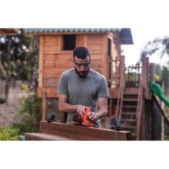 Rabot filaire - BLACK&DECKER - BEW712-QS - 710W - 82cm largeur de rabo