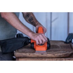 Rabot filaire - BLACK&DECKER - BEW712-QS - 710W - 82cm largeur de rabo