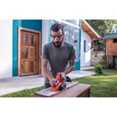 Rabot filaire - BLACK&DECKER - BEW712-QS - 710W - 82cm largeur de rabo
