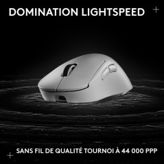 Souris gamer - sans fil - Logitech - G Pro X Superlight 2 DEX - Blanc