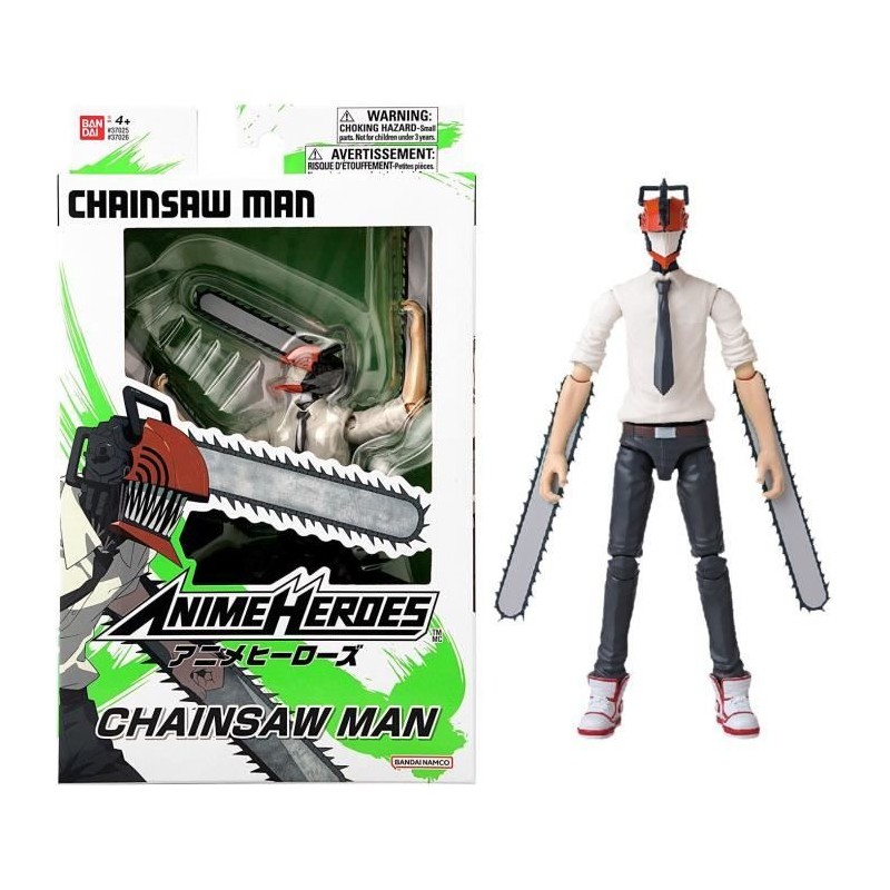 BANDAI - Anime Heroes - Chainsaw Man - Figurine Anime Heroes 17 cm - C BANDAI - Anime Heroes - Chainsaw Man - Figurine Anime Heroes 17 cm - C